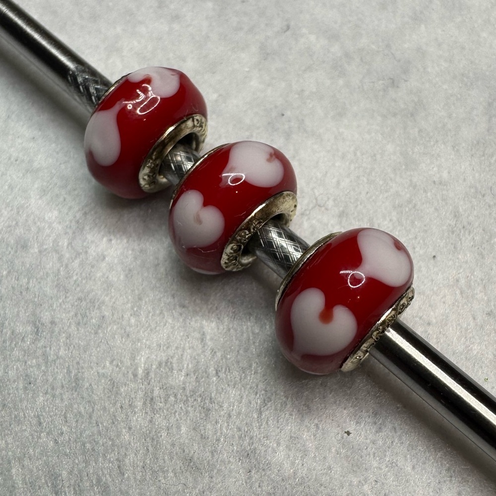 5/$20 single Glass Charm Bead